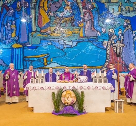 Rektor voćinske manje bazilike predvodio misno slavlje u Karlovcu